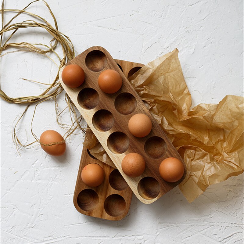 Wooden Egg Tray Reusable Dish Wooden Egg Tray Reusable Dish