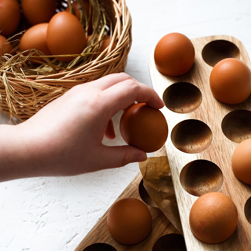 Wooden Egg Tray Reusable Dish Wooden Egg Tray Reusable Dish