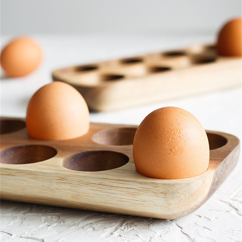 Wooden Egg Tray Reusable Dish Wooden Egg Tray Reusable Dish