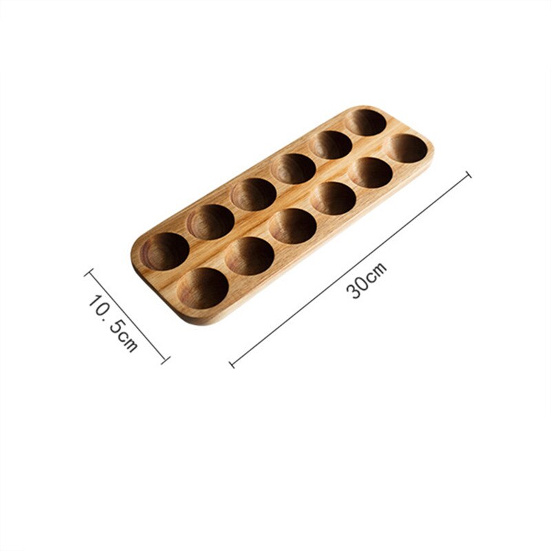 Wooden Egg Tray Reusable Dish Wooden Egg Tray Reusable Dish