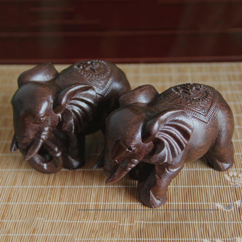 Wooden Elephant Statue Home Ornament Wooden Elephant Statue Home Ornament