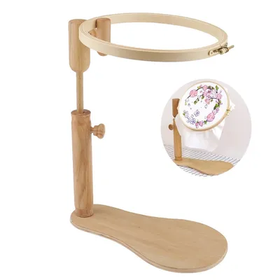 Wooden Embroidery Frame Stand