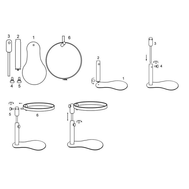 Wooden Embroidery Frame Stand