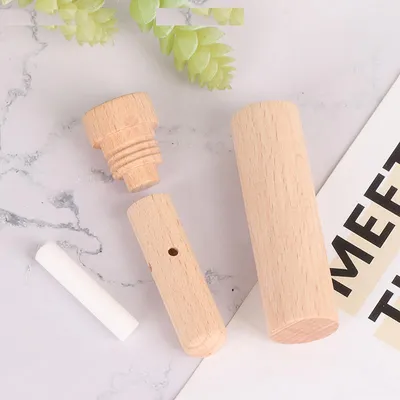 Wooden Essential Oil Nasal Inhaler Wooden Essential Oil Nasal Inhaler