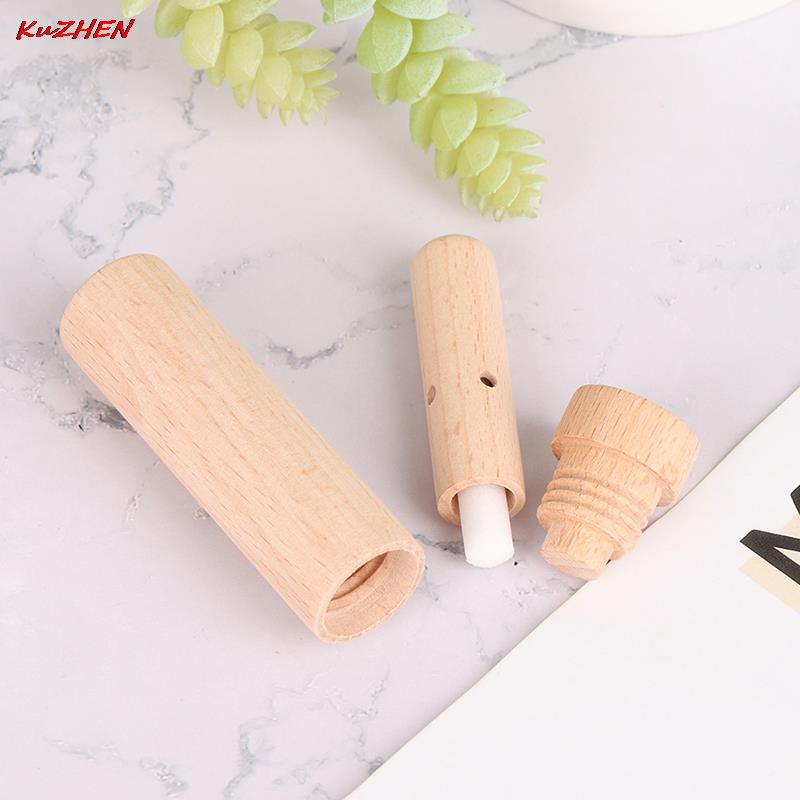 Wooden Essential Oil Nasal Inhaler Wooden Essential Oil Nasal Inhaler