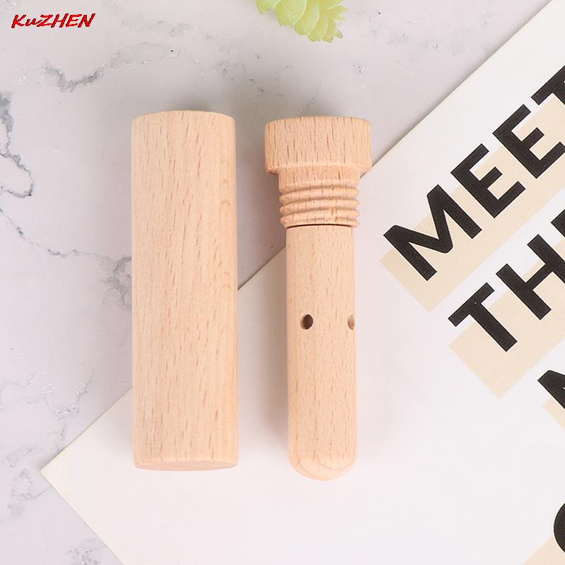 Wooden Essential Oil Nasal Inhaler Wooden Essential Oil Nasal Inhaler