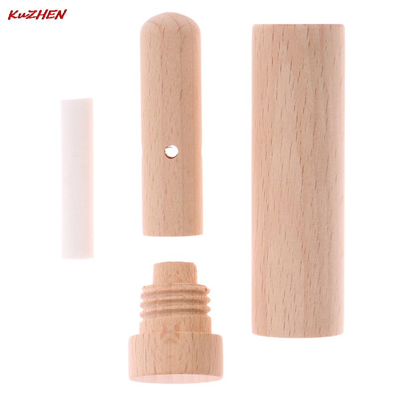 Wooden Essential Oil Nasal Inhaler Wooden Essential Oil Nasal Inhaler