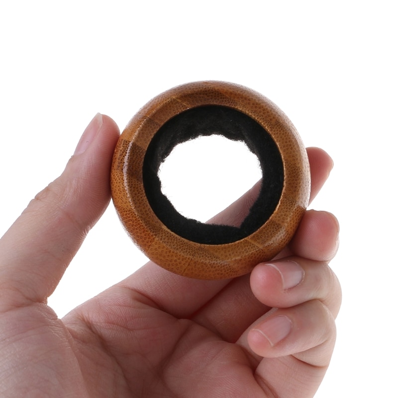 Wooden Felt Lined Wine Drip Ring Wooden Felt Lined Wine Drip Ring