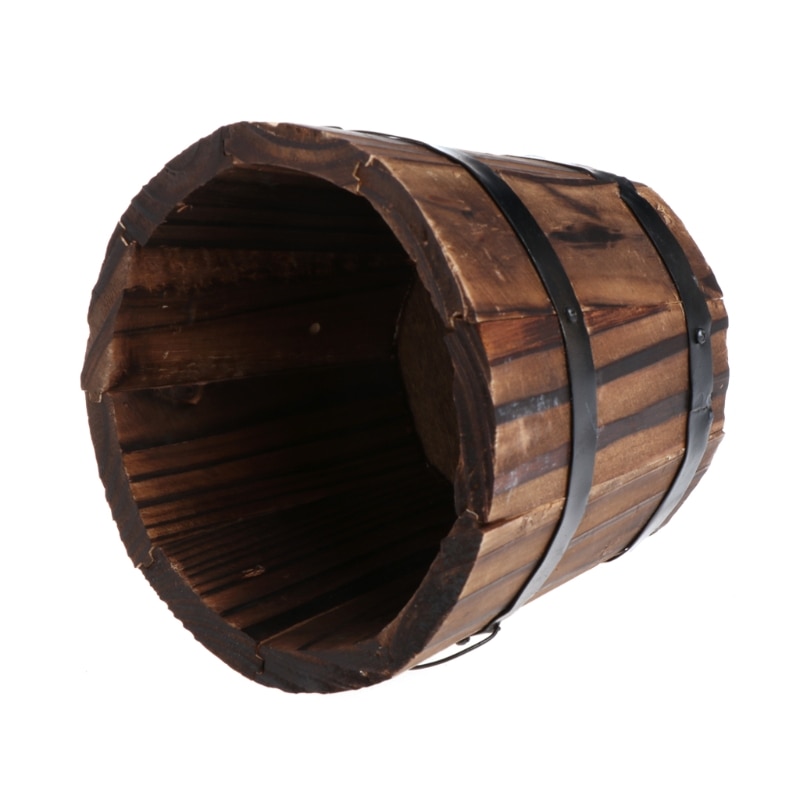 Wooden Flower Pot Garden Accessory Wooden Flower Pot Garden Accessory