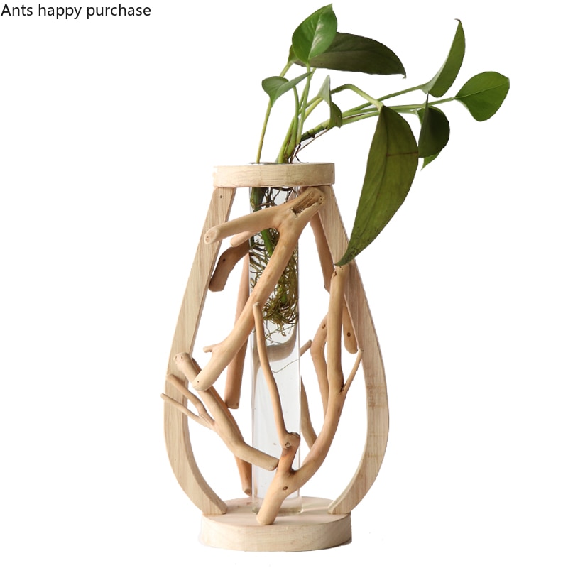 Wooden Flower Vase Flower Pot Decor Wooden Flower Vase Flower Pot Decor