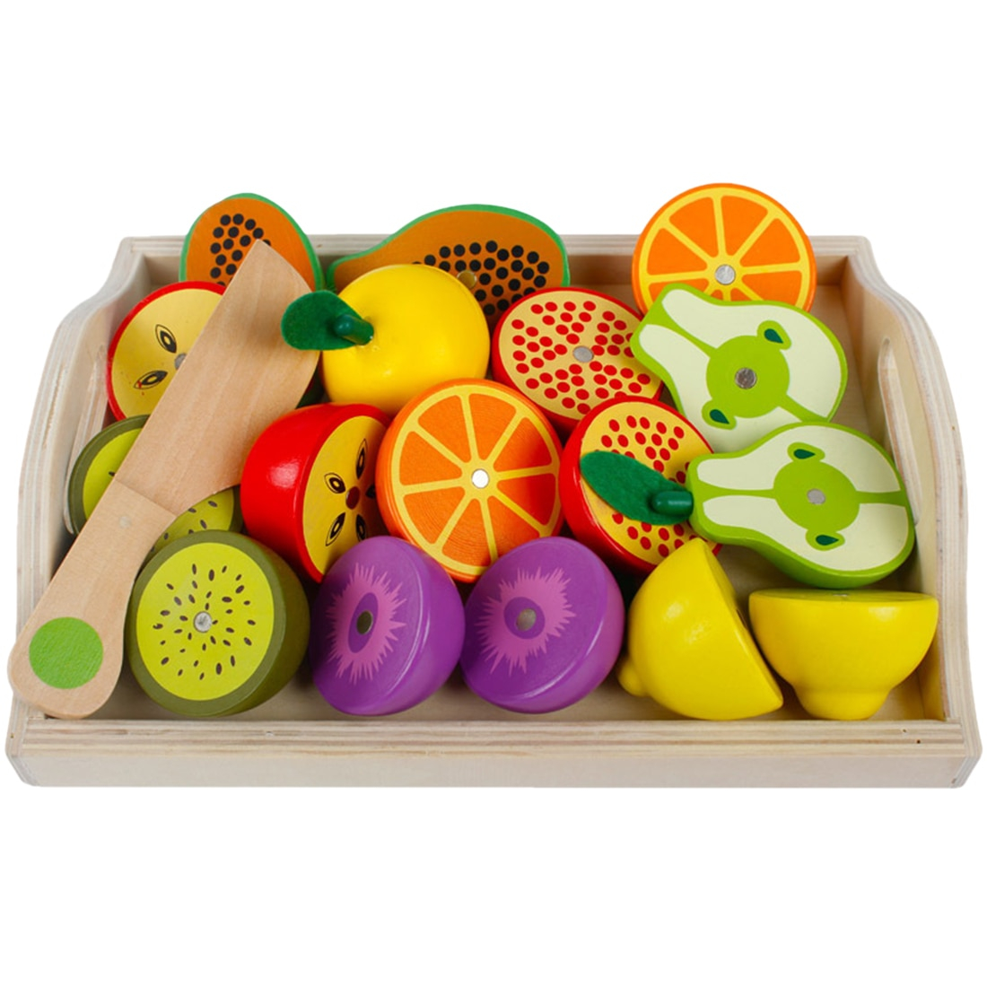 Wooden Food Toys Cutting Set Wooden Food Toys Cutting Set