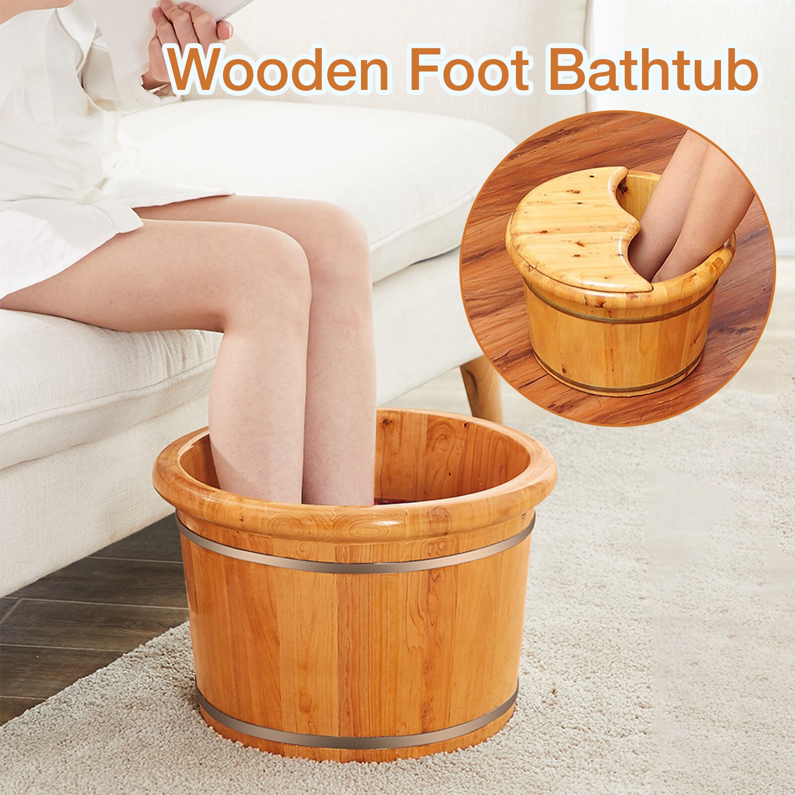Wooden Foot Soak Bucket