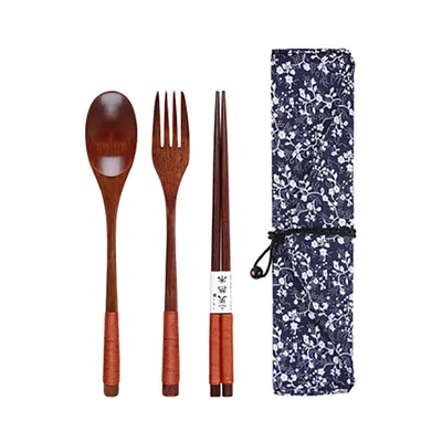Wooden Fork and Spoon Set Wooden Fork and Spoon Set