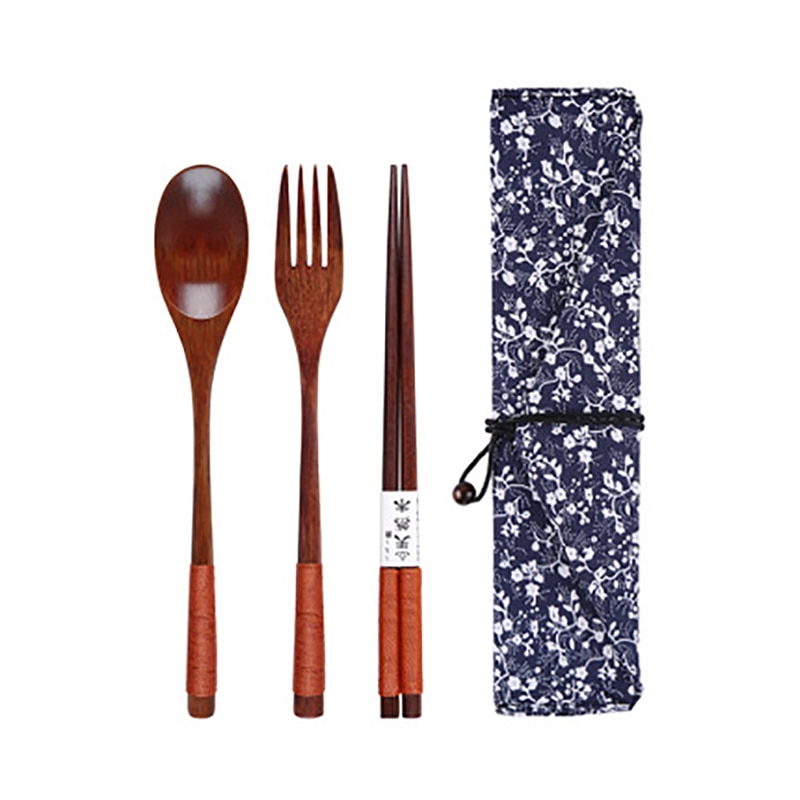 Wooden Fork and Spoon Set Wooden Fork and Spoon Set