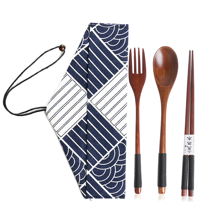 Wooden Fork and Spoon Set Wooden Fork and Spoon Set