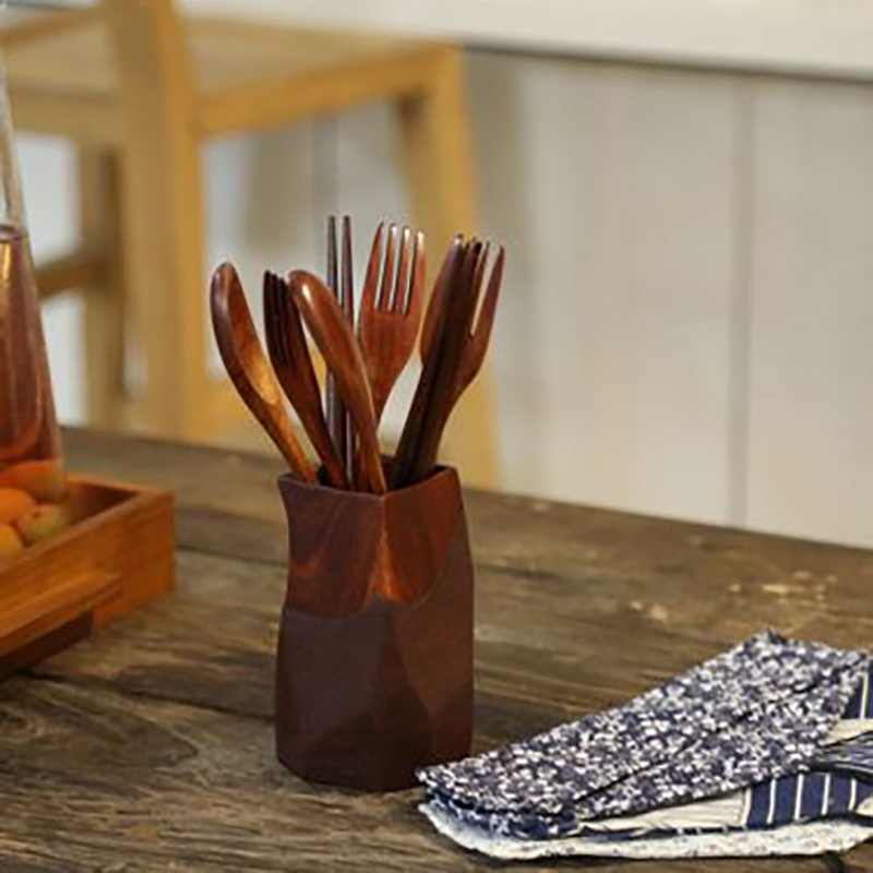 Wooden Fork and Spoon Set Wooden Fork and Spoon Set
