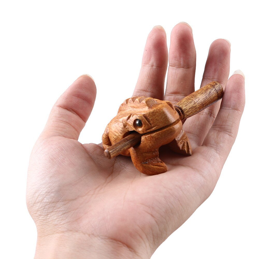 Wooden Frog Instrument with Stick Wooden Frog Instrument with Stick