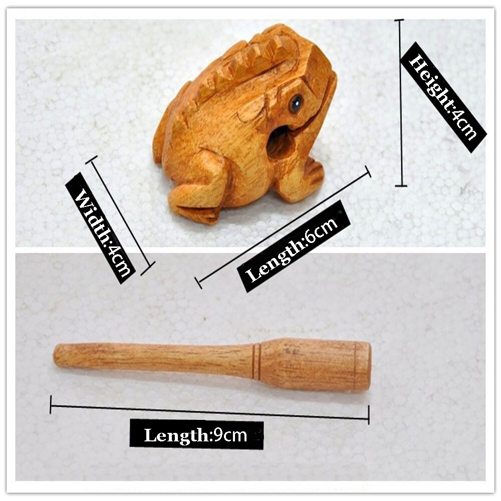 Wooden Frog Instrument with Stick Wooden Frog Instrument with Stick