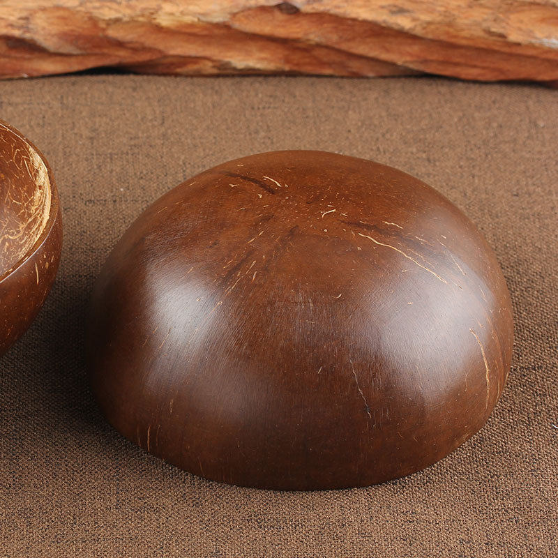 Wooden Fruit Bowl Coconut Shell Wooden Fruit Bowl Coconut Shell