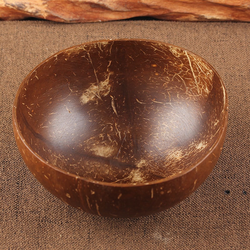 Wooden Fruit Bowl Coconut Shell Wooden Fruit Bowl Coconut Shell