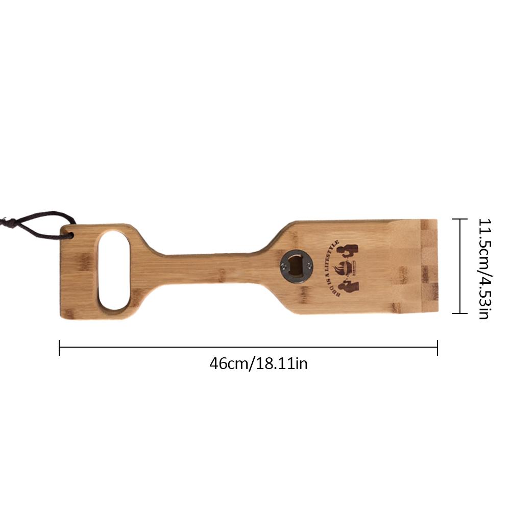 Wooden Grill Scraper Cleaning Tool
