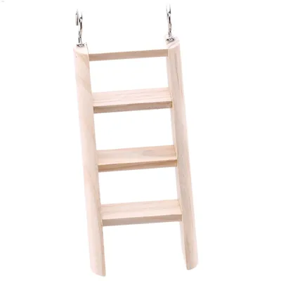 Wooden Guinea Pig Stairs with Hooks Wooden Guinea Pig Stairs with Hooks