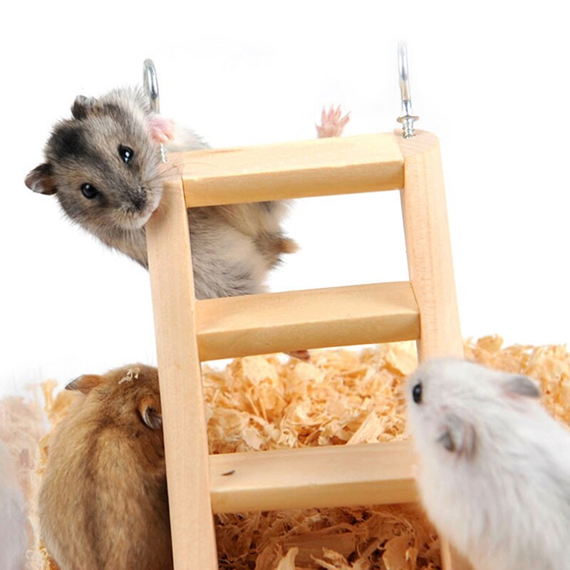 Wooden Guinea Pig Stairs with Hooks Wooden Guinea Pig Stairs with Hooks