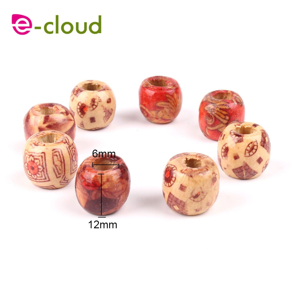 Wooden Hair Beads Accessories (30pcs) Wooden Hair Beads Accessories (30pcs)