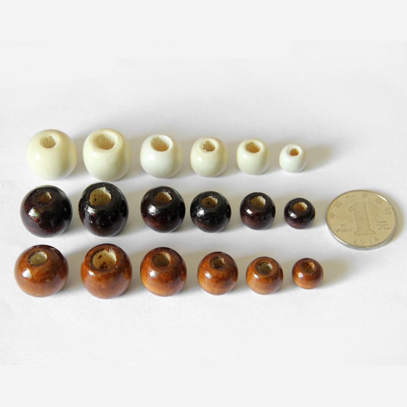Wooden Hair Beads for Braids (50pcs) Wooden Hair Beads for Braids (50pcs)
