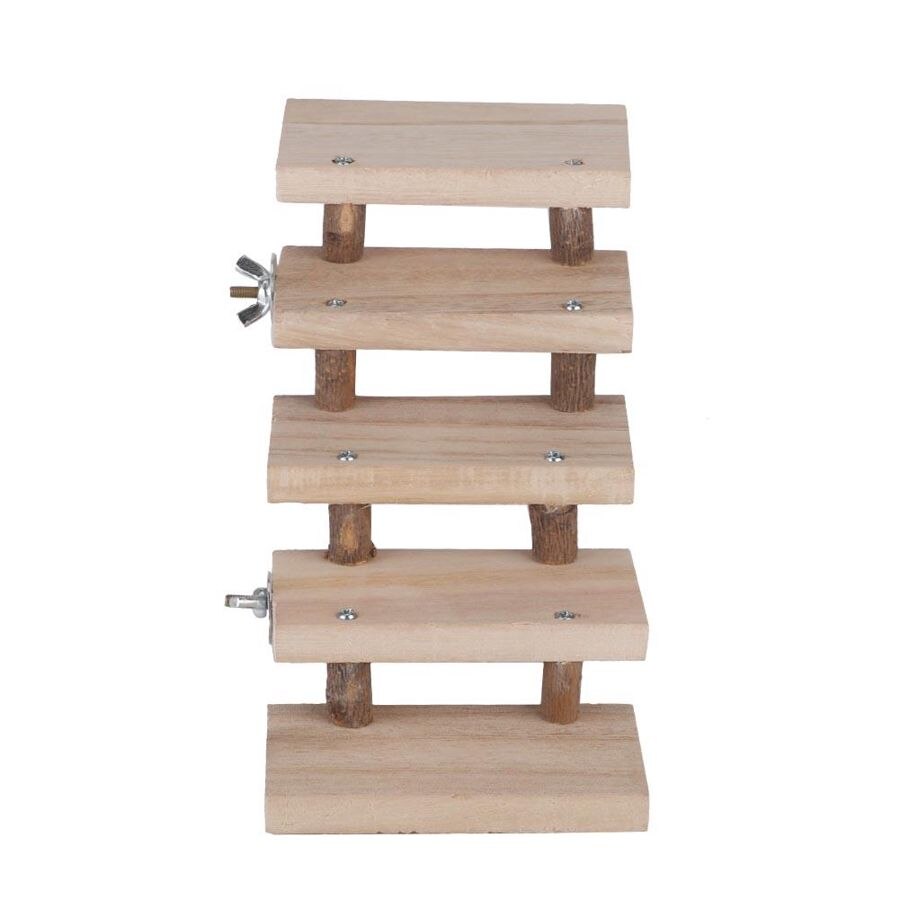 Wooden Hamster Ladder with Accessories