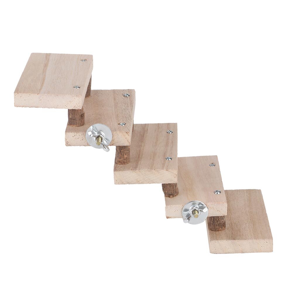 Wooden Hamster Ladder with Accessories