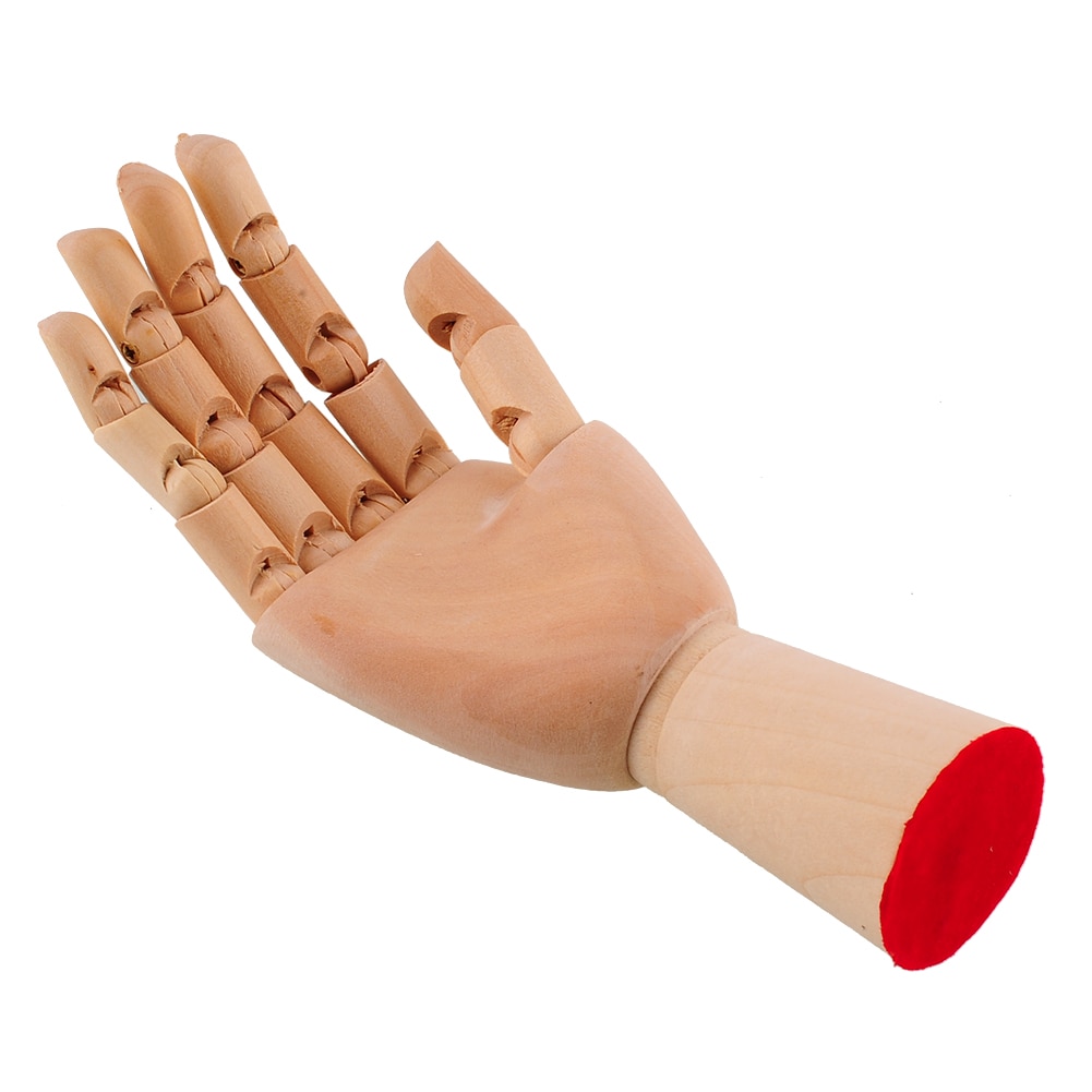 Wooden Hand Right Drawing Model Wooden Hand Right Drawing Model