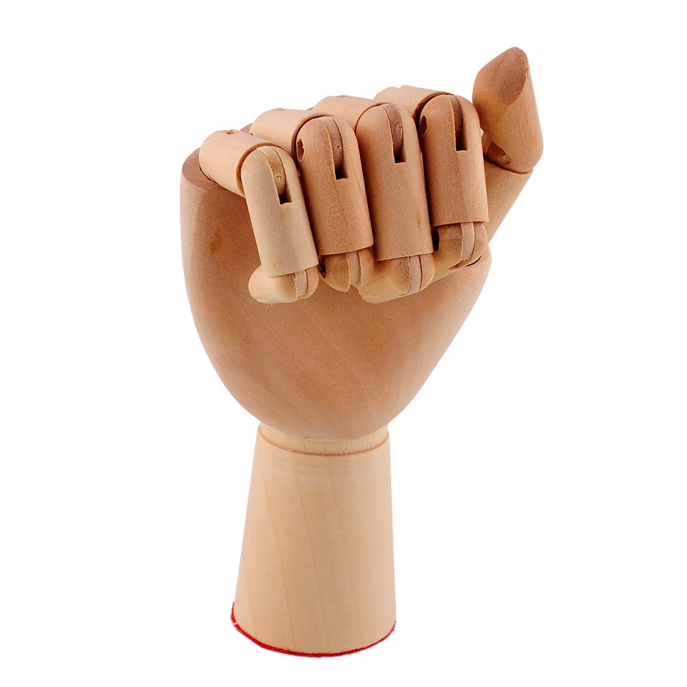 Wooden Hand Right Drawing Model Wooden Hand Right Drawing Model
