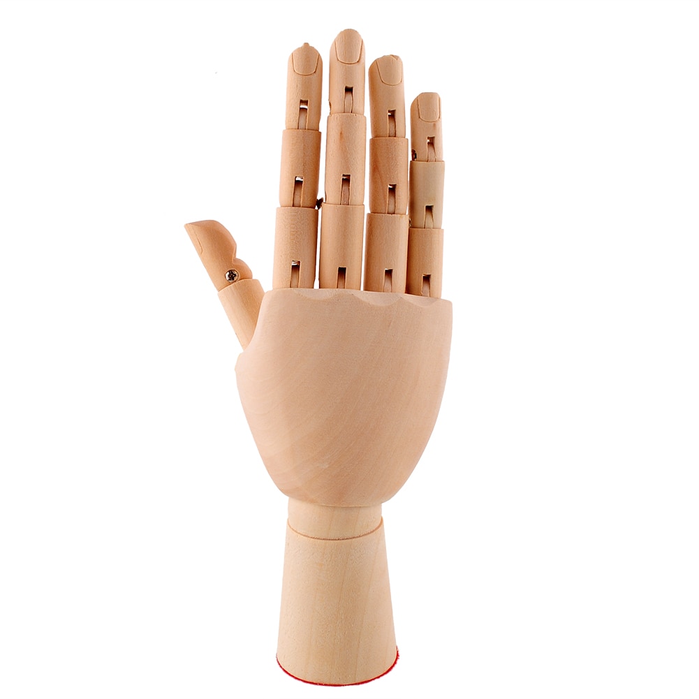 Wooden Hand Right Drawing Model Wooden Hand Right Drawing Model