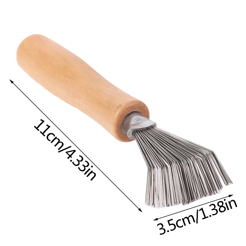 Wooden Handle Hair Comb Cleaner Wooden Handle Hair Comb Cleaner