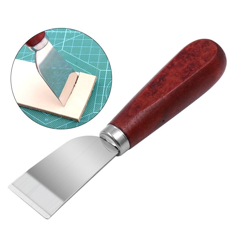Wooden Handle Leather Skiving Knife Wooden Handle Leather Skiving Knife
