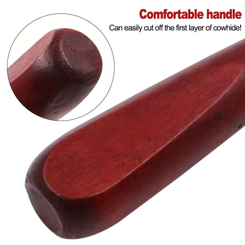 Wooden Handle Leather Skiving Knife Wooden Handle Leather Skiving Knife