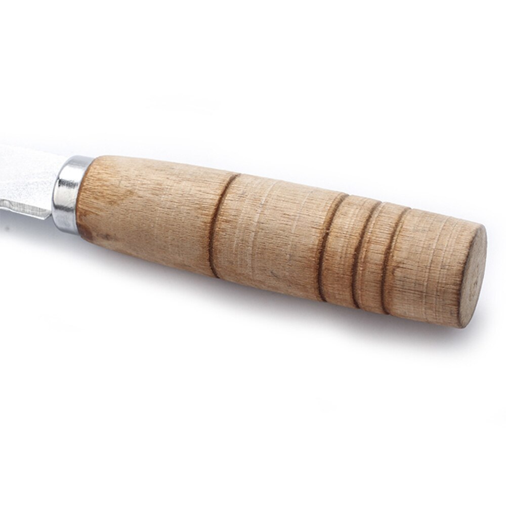 Wooden Handle Sickle Knife