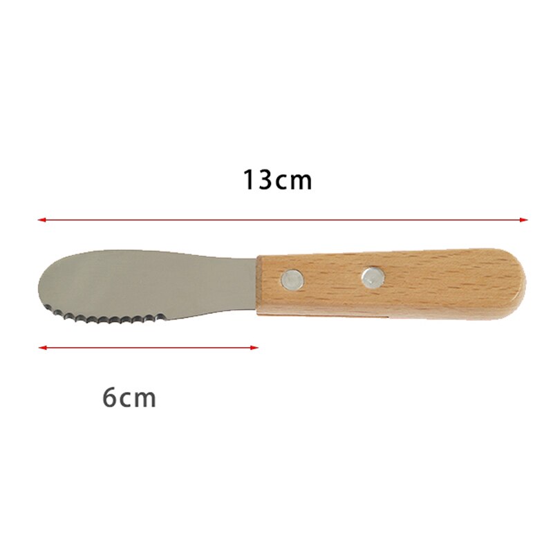 Wooden Handle Small Butter Knives (2pcs) Wooden Handle Small Butter Knives (2pcs)