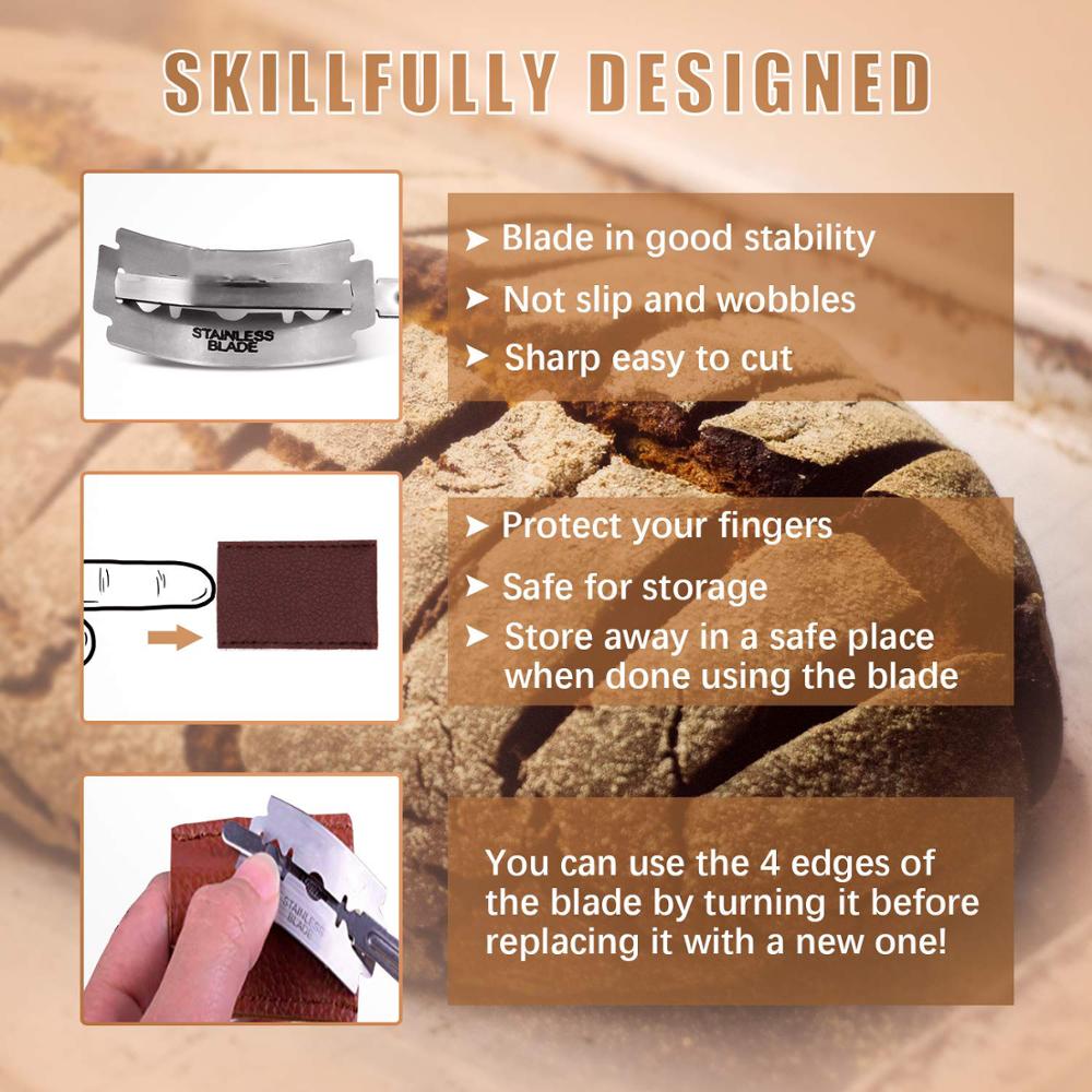 Wooden Handle Sourdough Scoring Knife