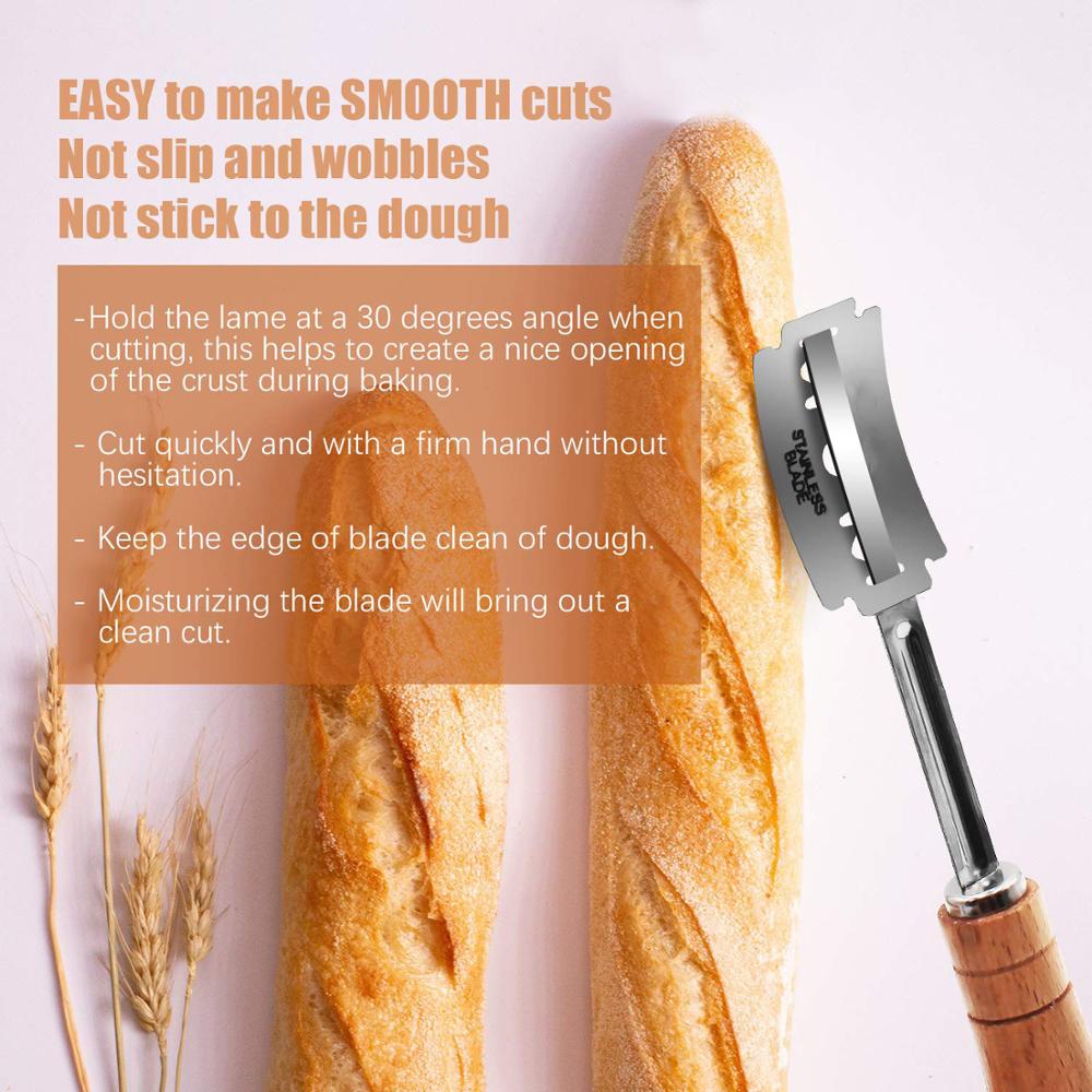 Wooden Handle Sourdough Scoring Knife