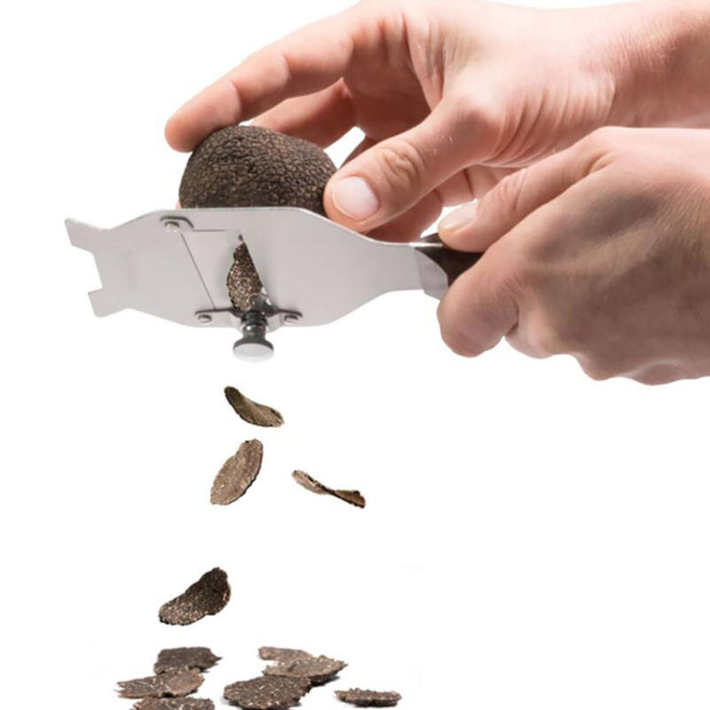 Wooden Handle Stainless Truffle Cutter Wooden Handle Stainless Truffle Cutter
