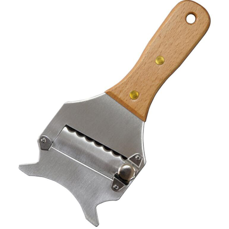 Wooden Handle Stainless Truffle Cutter Wooden Handle Stainless Truffle Cutter