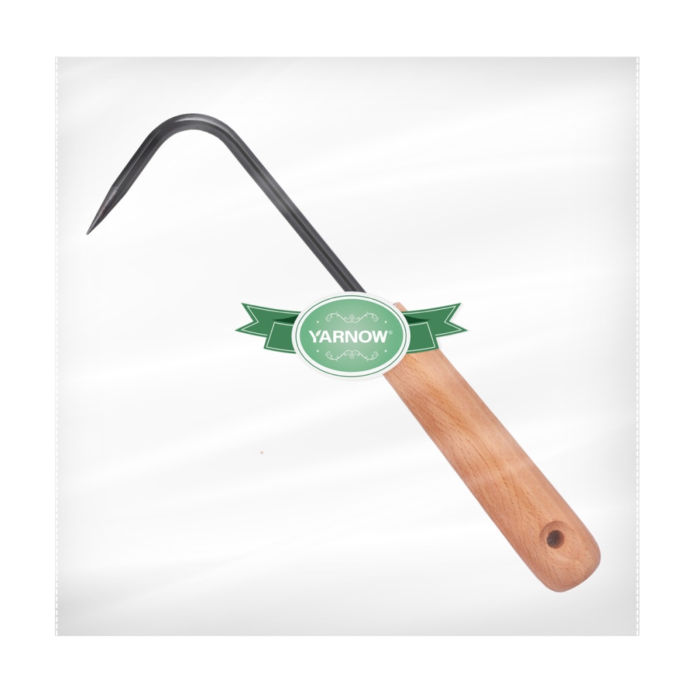 Wooden Handle Weed Hook Tool Wooden Handle Weed Hook Tool