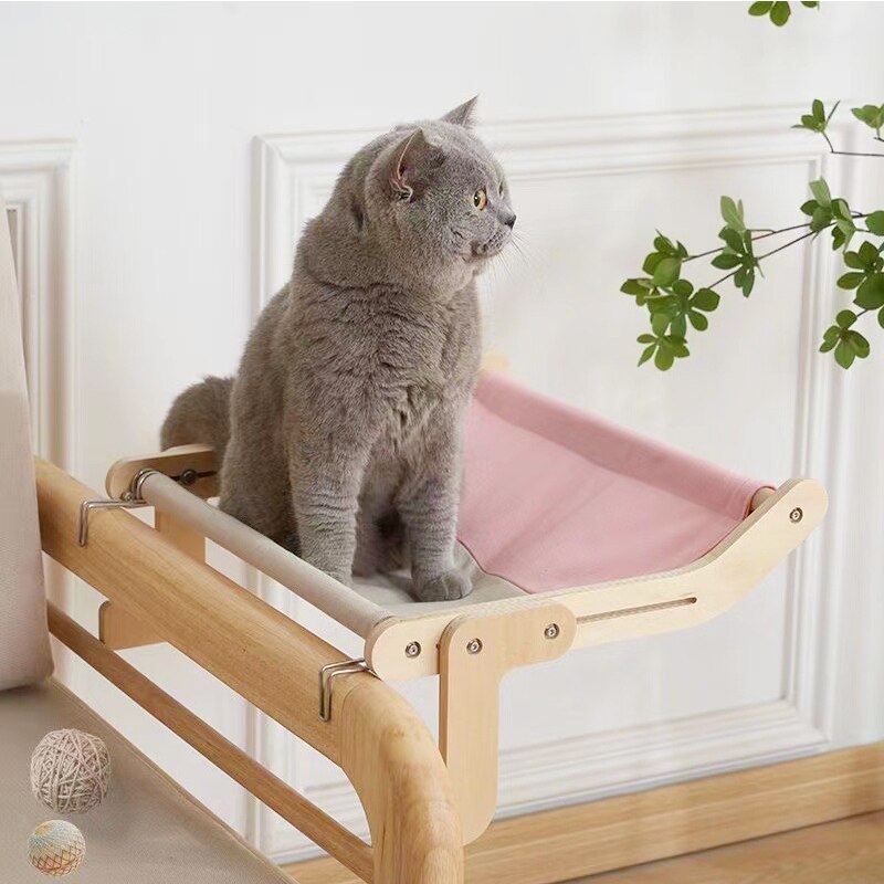 Wooden Hanging Cat Bed Wooden Hanging Cat Bed
