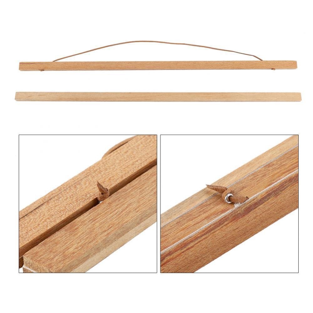 Wooden Hanging Magnetic Poster Hanger Wooden Hanging Magnetic Poster Hanger