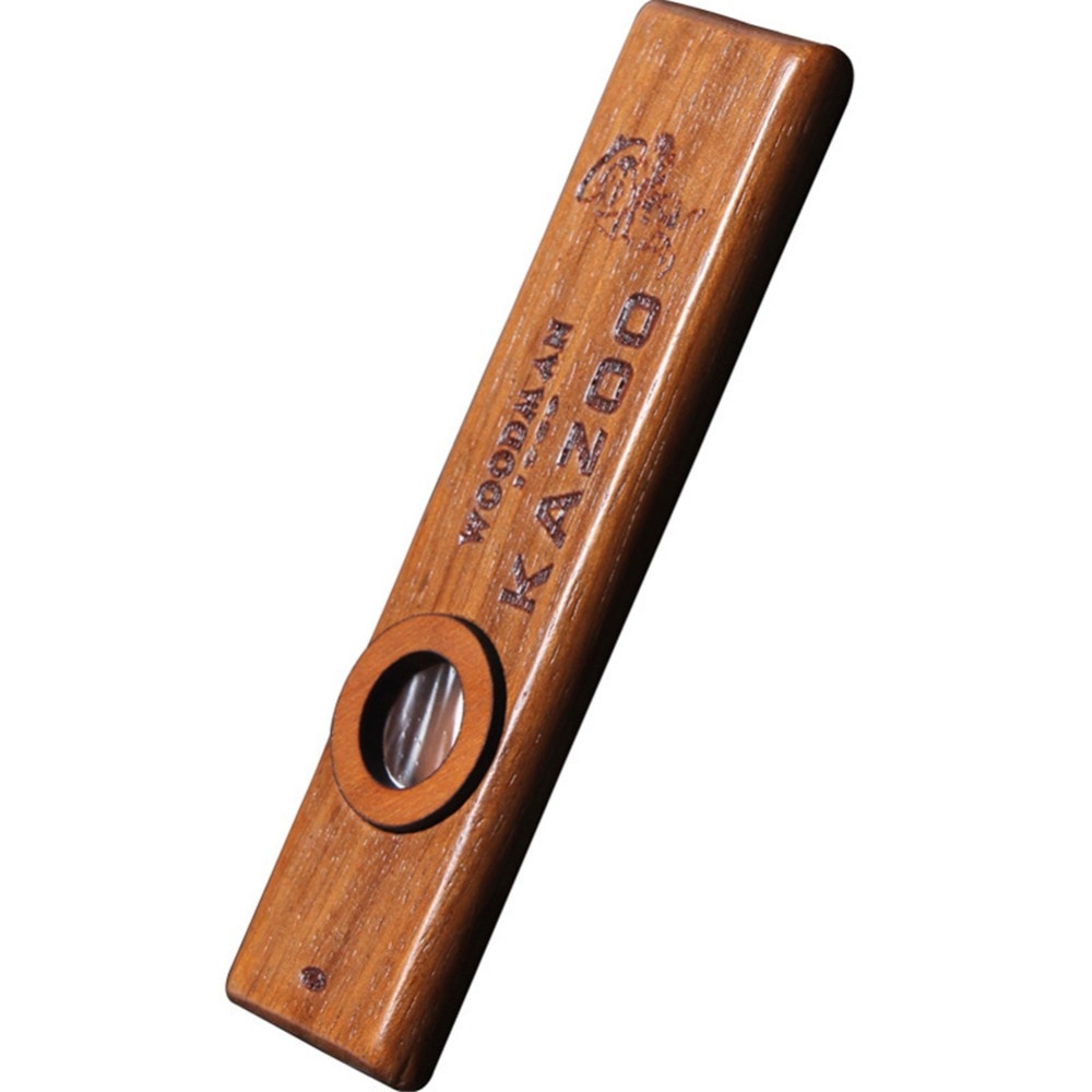 Wooden Harmonica with Metal Box
