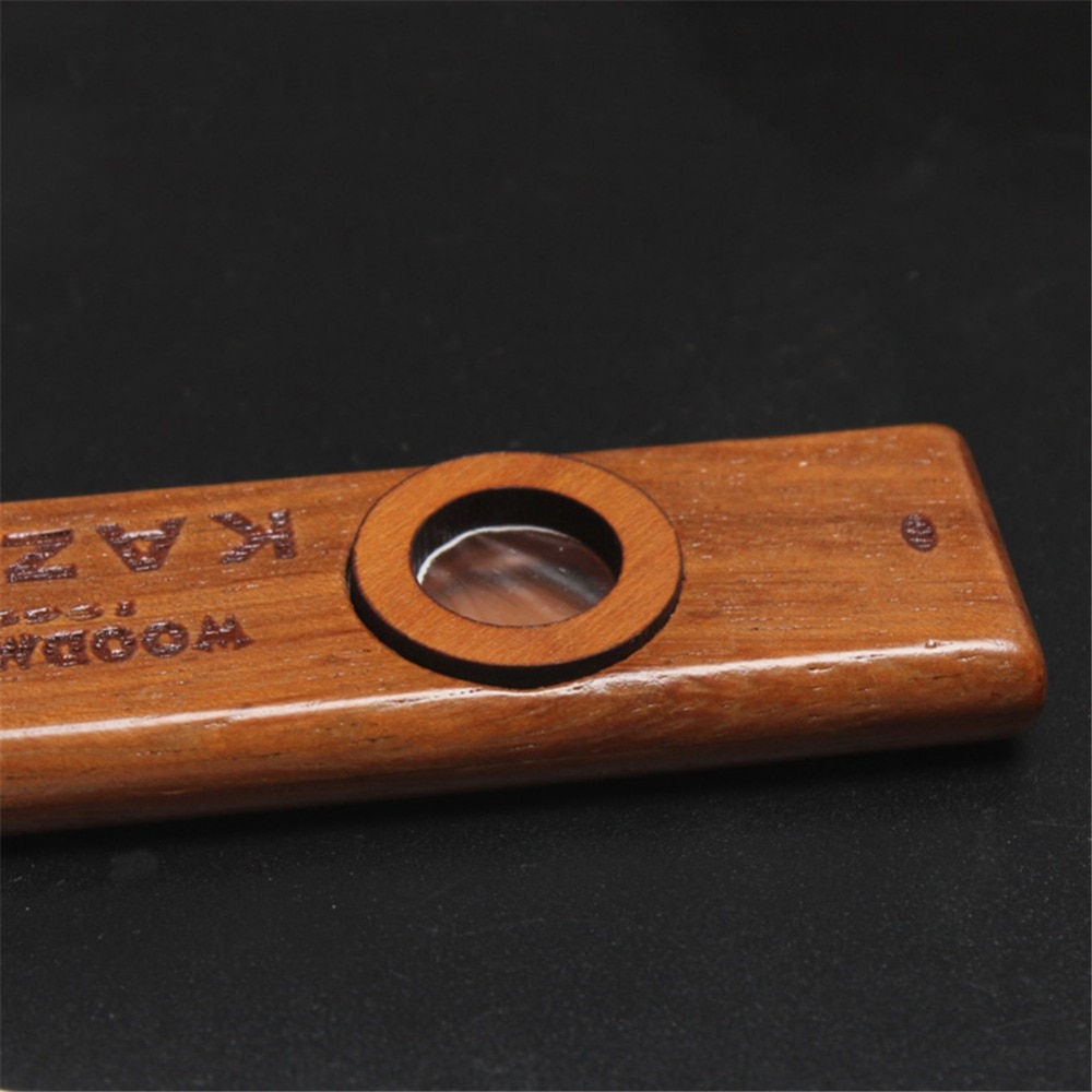 Wooden Harmonica with Metal Box