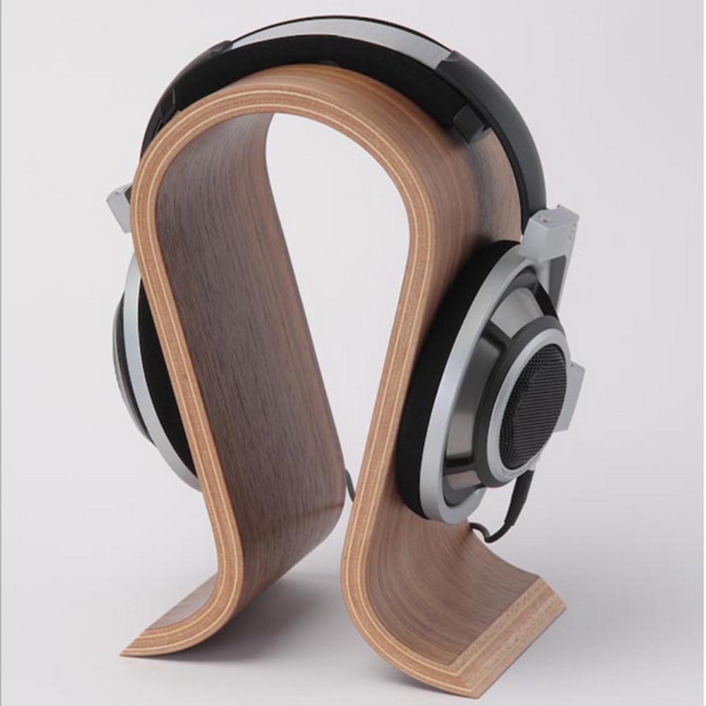 Wooden Headset Stand U Shape Wooden Headset Stand U Shape
