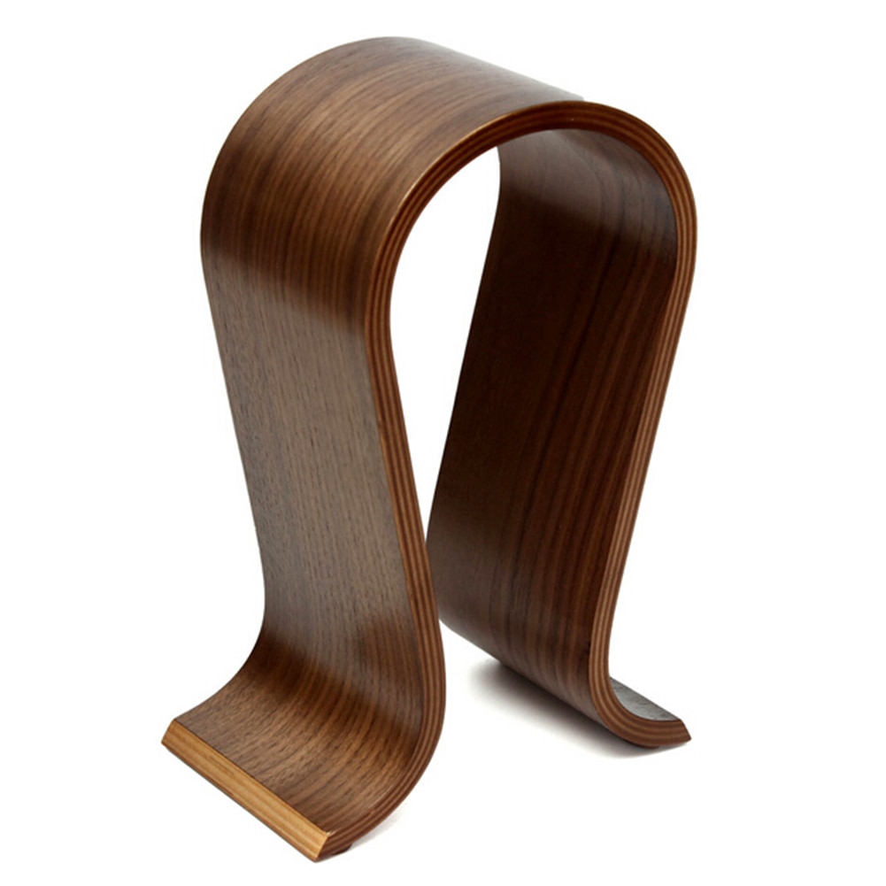 Wooden Headset Stand U Shape Wooden Headset Stand U Shape